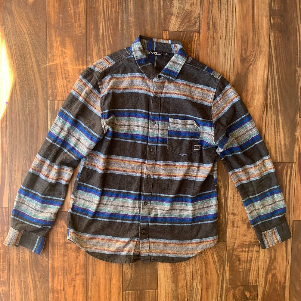 Vans Long Sleeve Button Up